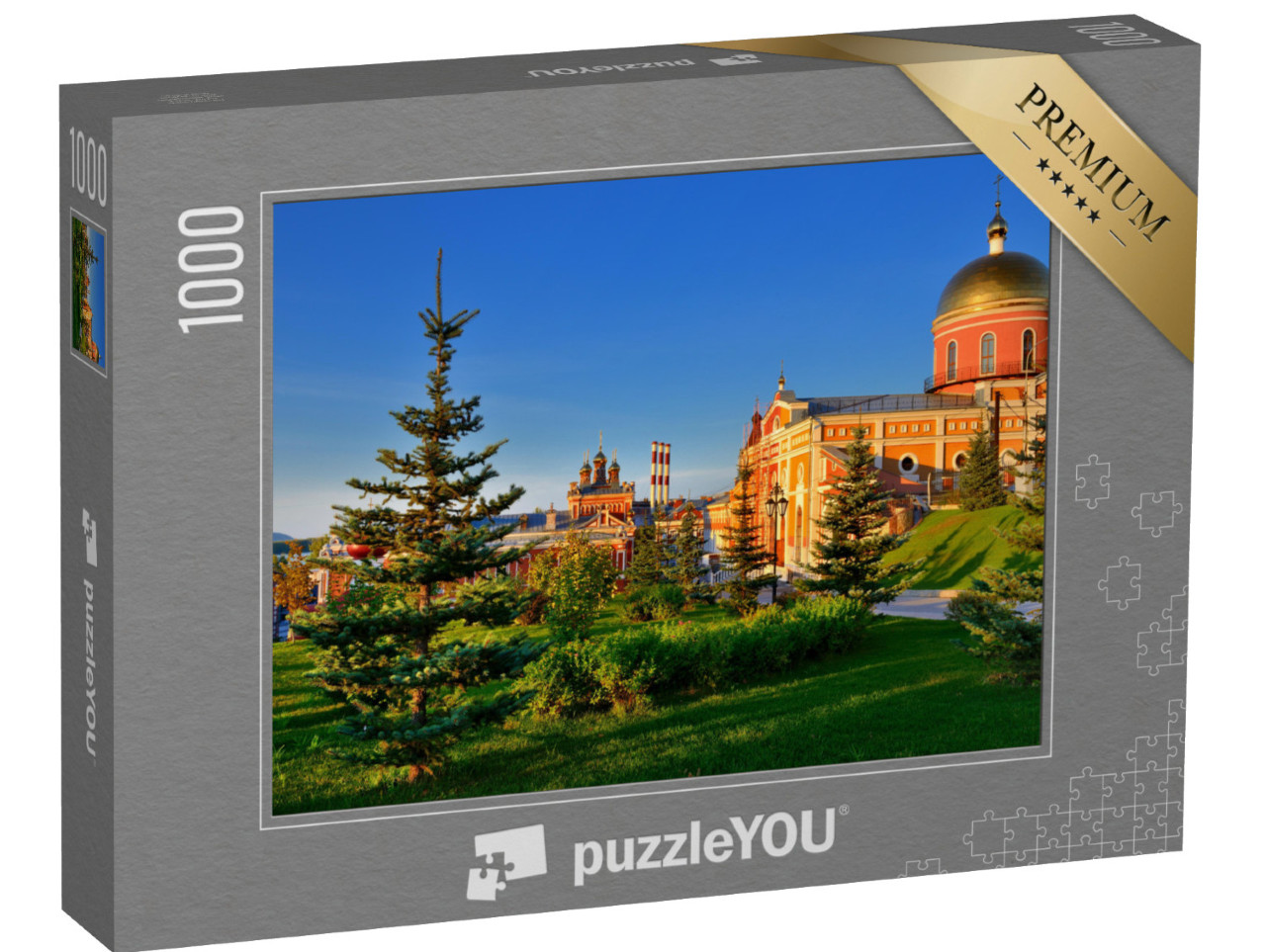 Puzzle 1000 Teile „Schöne, alte Gebäude der Stadt Samara, Russland“