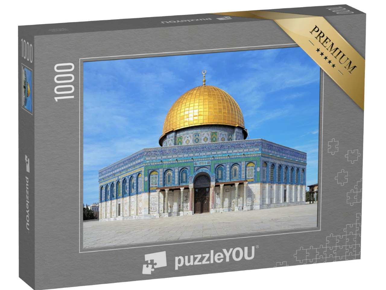 Puzzle 1000 Teile „Felsendom in Jerusalem“