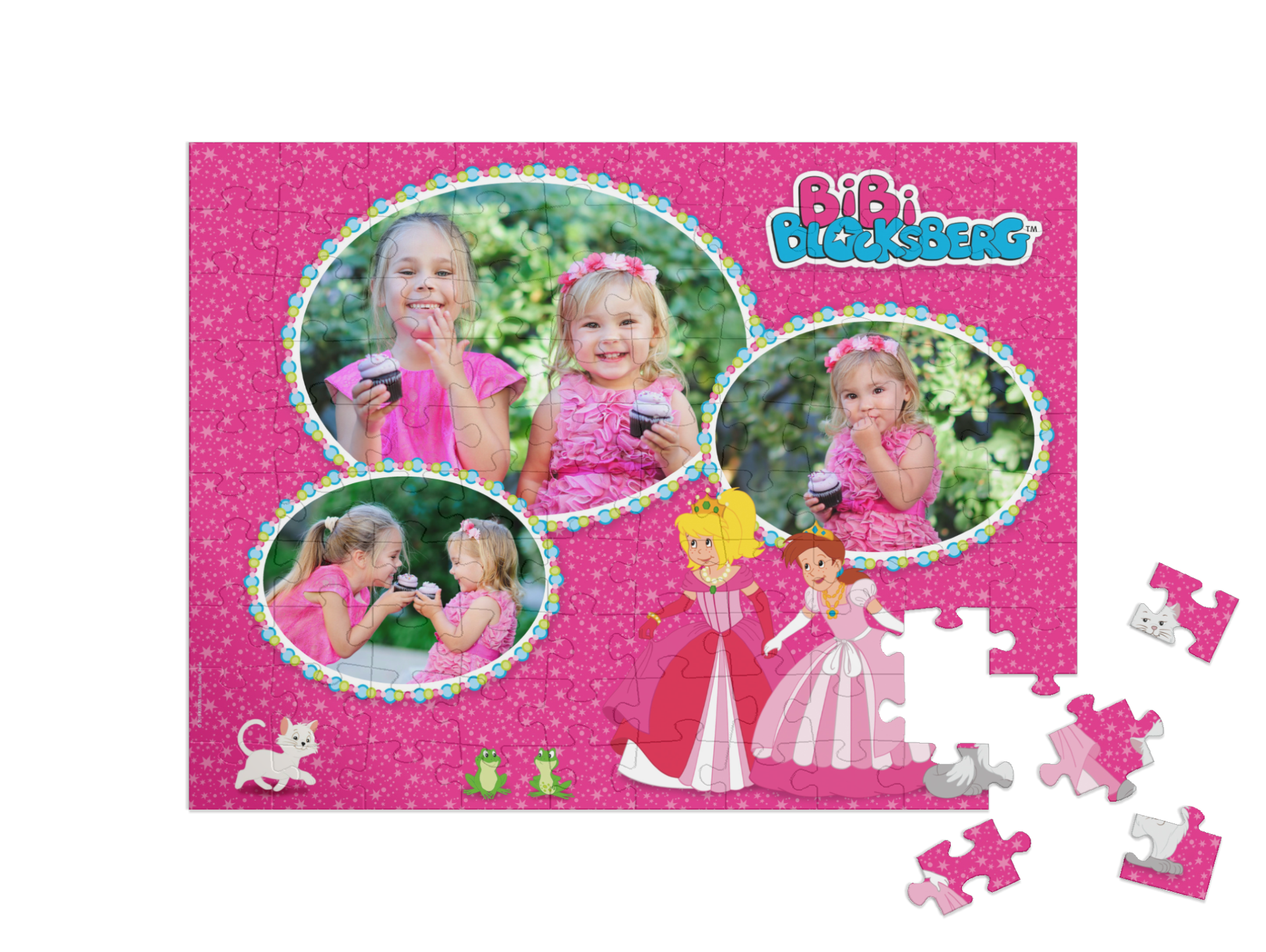 „Prinzessin“ in Querformat Collage