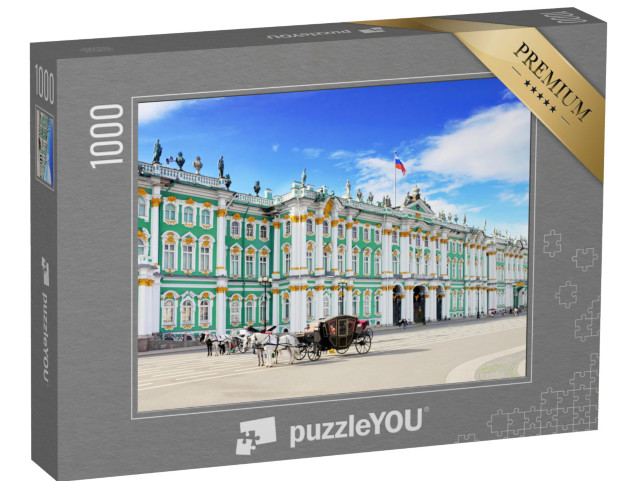 Puzzle 1000 Teile „Winterpalastplatz, Sankt Petersburg“