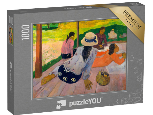 Puzzle 1000 Teile „Paul Gauguin - Die Siesta“