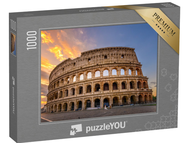 Puzzle 1000 Teile „Kolosseum bei Sonnenaufgang, Rom, Italien“