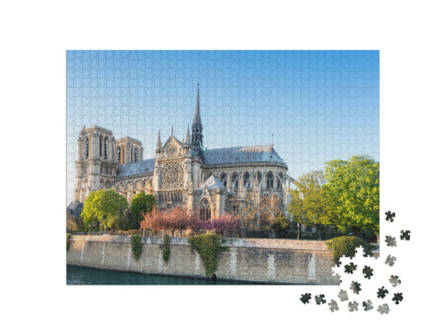 Puzzle 1000 Teile „Kathedrale Notre Dame in Paris “