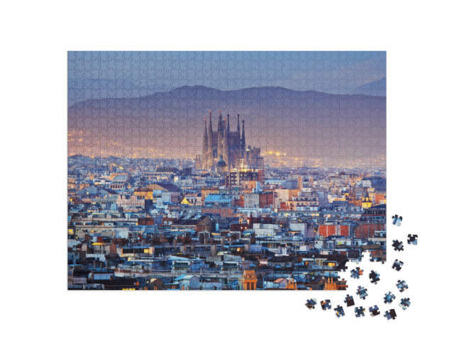 Puzzle 1000 Teile „Barcelona“
