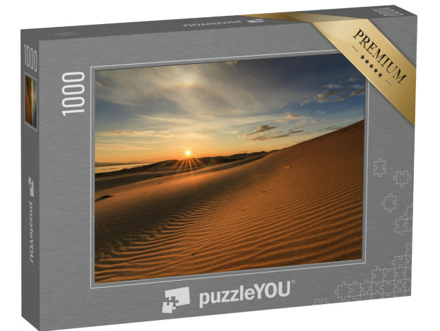 Puzzle 1000 Teile „Schöne Aussicht auf die Wüste Gobi in der Mongolei“