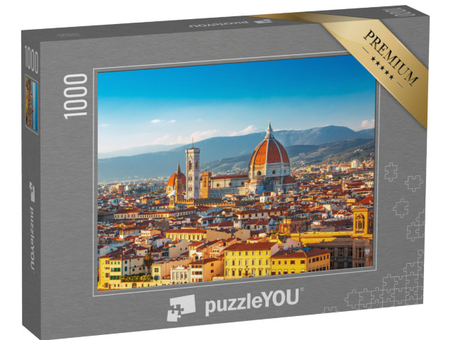 Puzzle 1000 Teile „Kathedrale von Florenz im Sonnenaufgang“