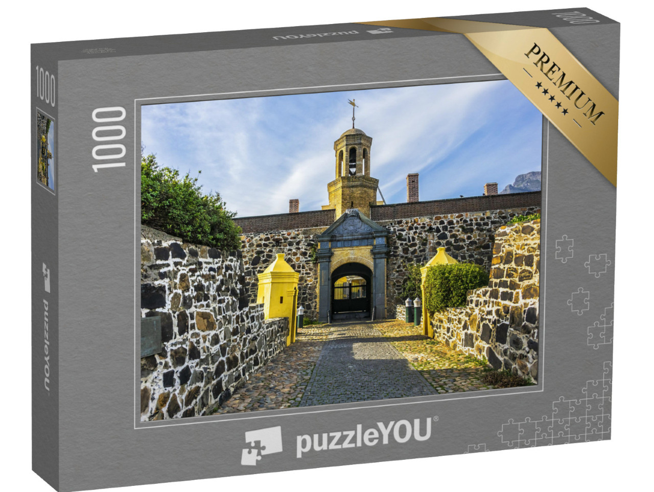 Puzzle 1000 Teile „Eingang zum Castle of Good Hope oder Cape Town Castle, Kapstadt, Südafrika“