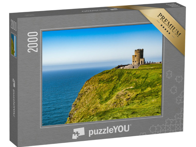 Puzzle 2000 Teile „O'Brien's Tower, höchster Punkt der Cliffs of Moher, Irland“