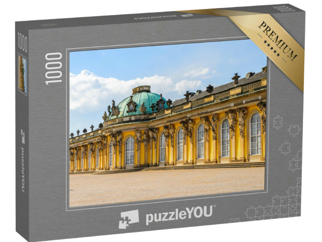 Puzzle 1000 Teile „Schloss Sanssouci, Sommerresidenz Friedrichs des Großen, Potsdam“