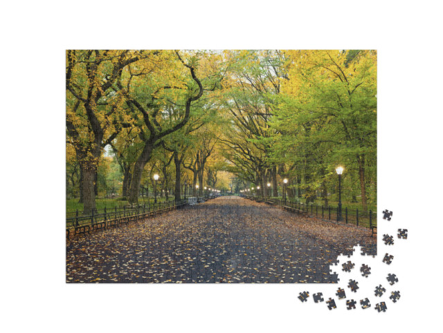 Puzzle 1000 Teile „The Mall Bereich im Central Park, New York City“