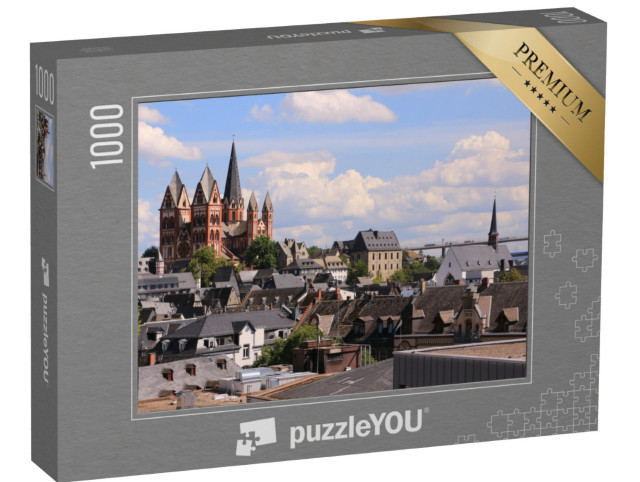 Puzzle 1000 Teile „Blick über die Altstadt von Limburg an der Lahn“