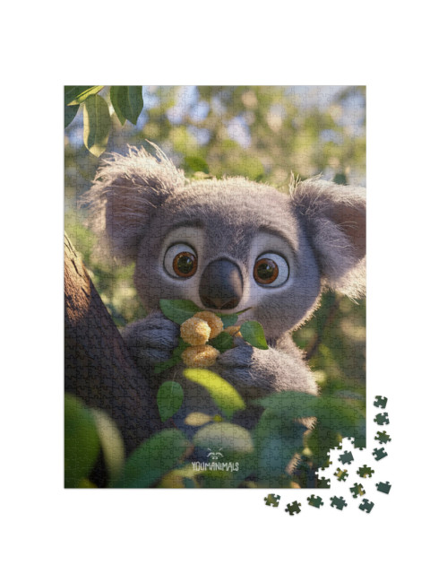 Puzzle 1000 Teile „YOUMANIMALS: Karla“