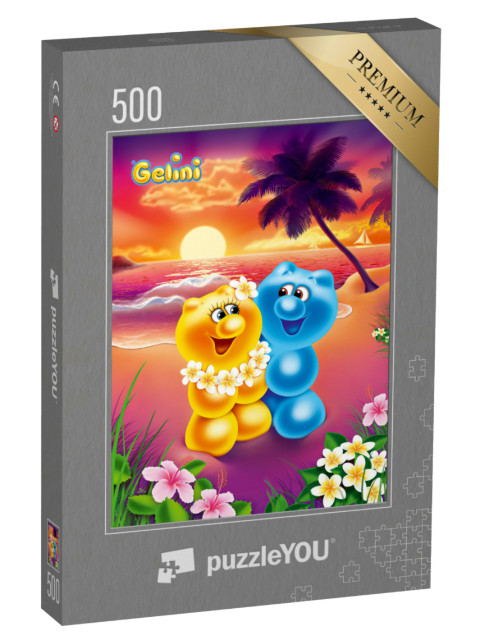Puzzle 500 Teile „Gelini Romantik“