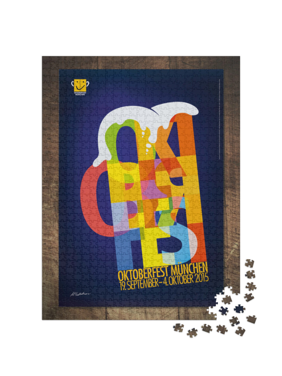 Puzzle 1000 Teile „OKTOBERFEST™ 2015 JAHRESMOTIV“