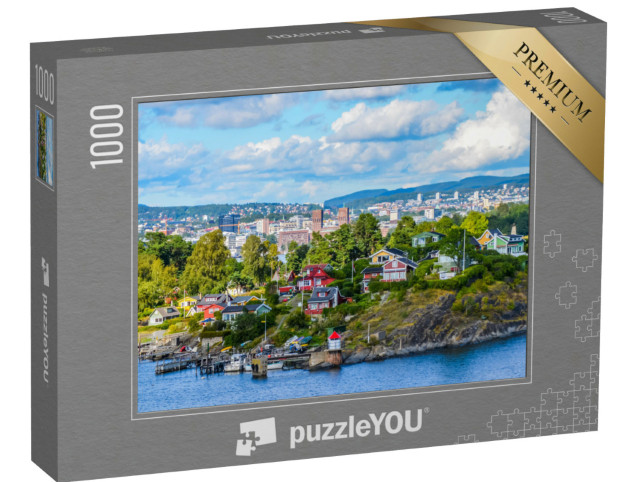 Puzzle 1000 Teile „Oslo, eine Stadt am Fjord“