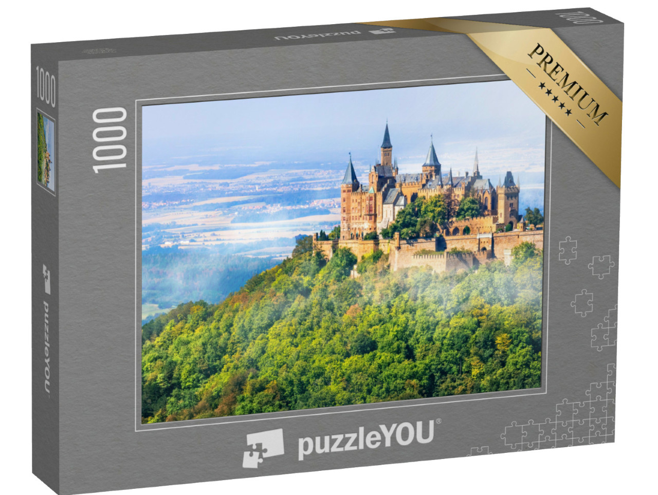Puzzle 1000 Teile „Mittelalterliche Burg Hohenzollern in Deutschland “