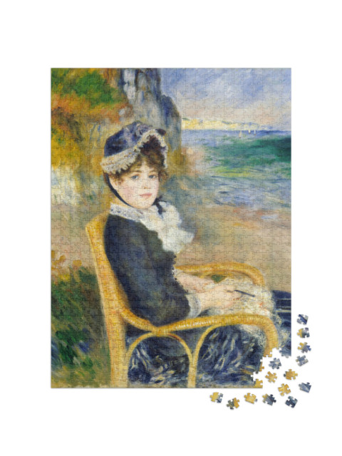 Puzzle 1000 Teile „Auguste Renoir - Am Meeresufer“