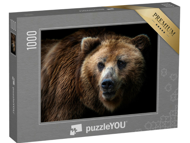 Puzzle 1000 Teile „Ein Kamtschatka-Bär  “