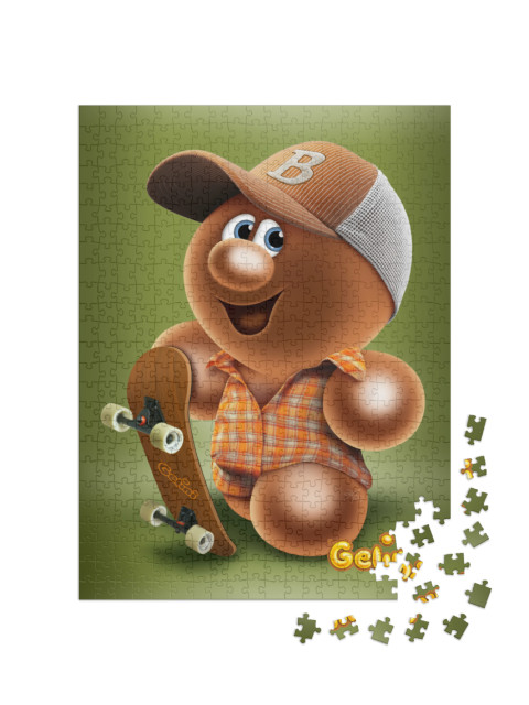Puzzle 500 Teile „Gelini Bruuklin“