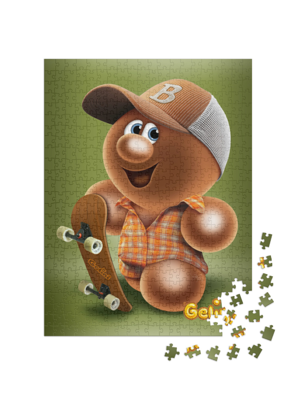 Puzzle 500 Teile „Gelini Bruuklin“