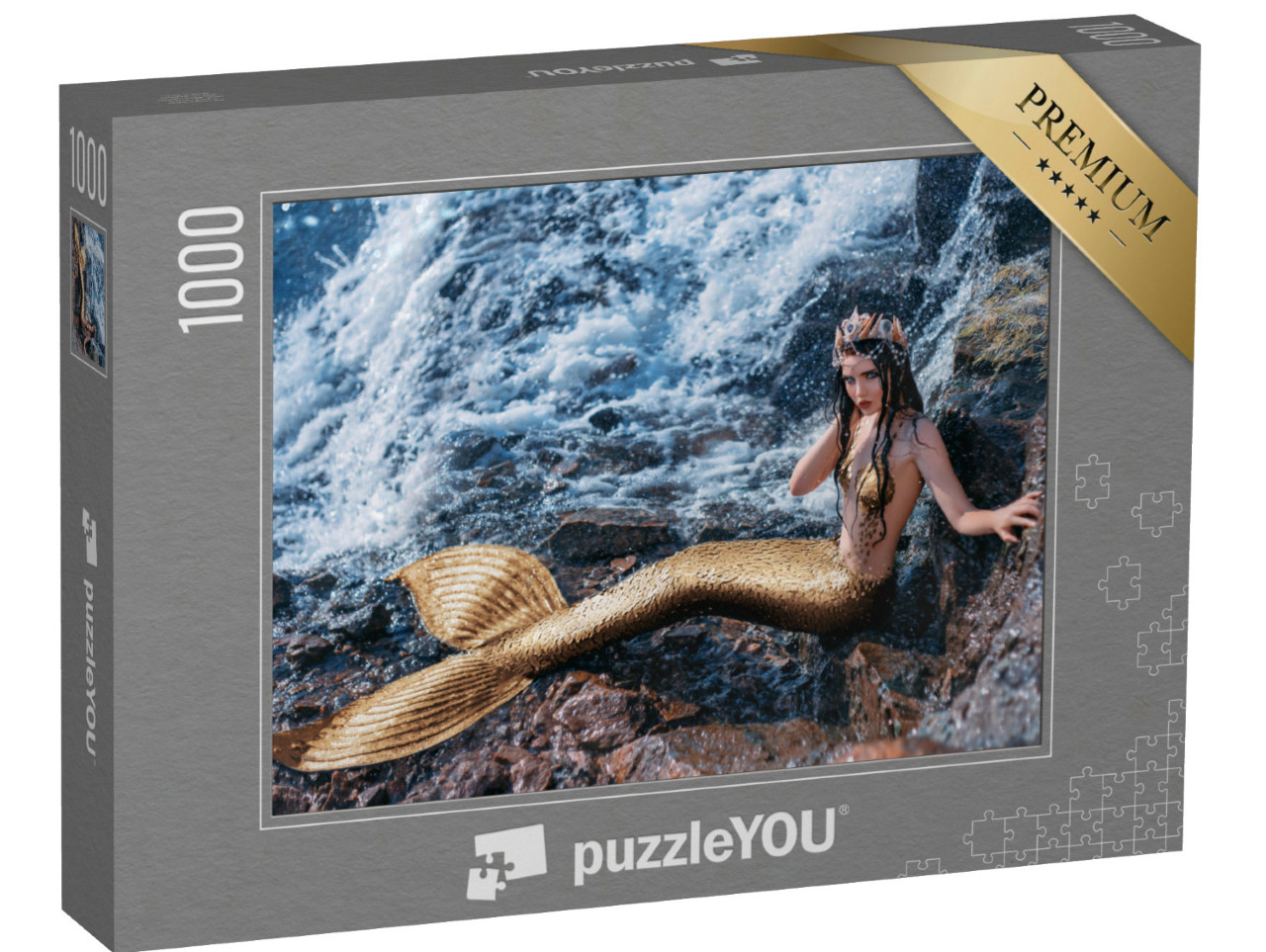 Puzzle 1000 Teile „Verführerische Göttin des Meeres“