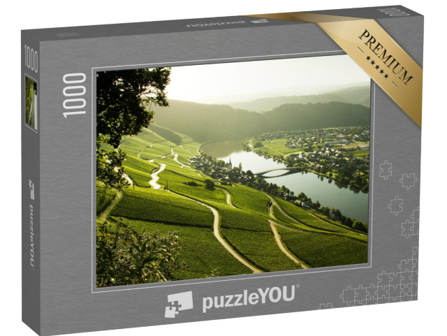 Puzzle 1000 Teile „Das Moseltal im Morgenlicht“