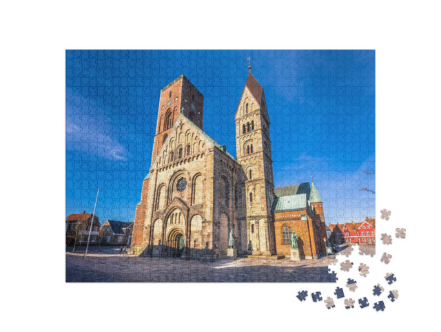 Puzzle 1000 Teile „Dom zu Ribe in Dänemark“