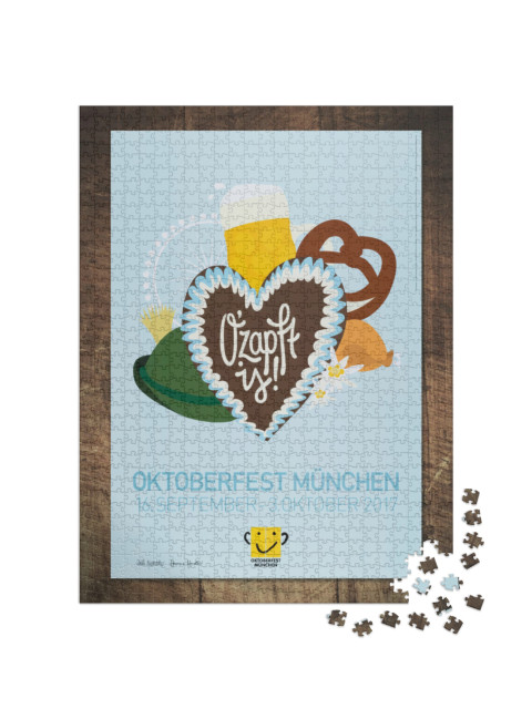 Puzzle 1000 Teile „OKTOBERFEST™ 2017 JAHRESMOTIV“