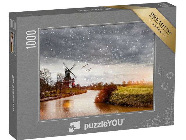 Puzzle 1000 Teile „Greetsiel Ostfriesland“