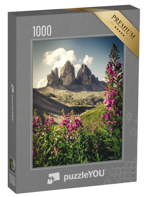 Puzzle 1000 Teile „Die Drei Zinnen, Südtirol, Alpen, Dolomiten“