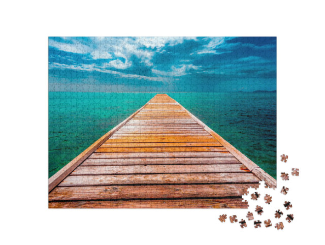 Puzzle 1000 Teile „Tropisches Paradies“