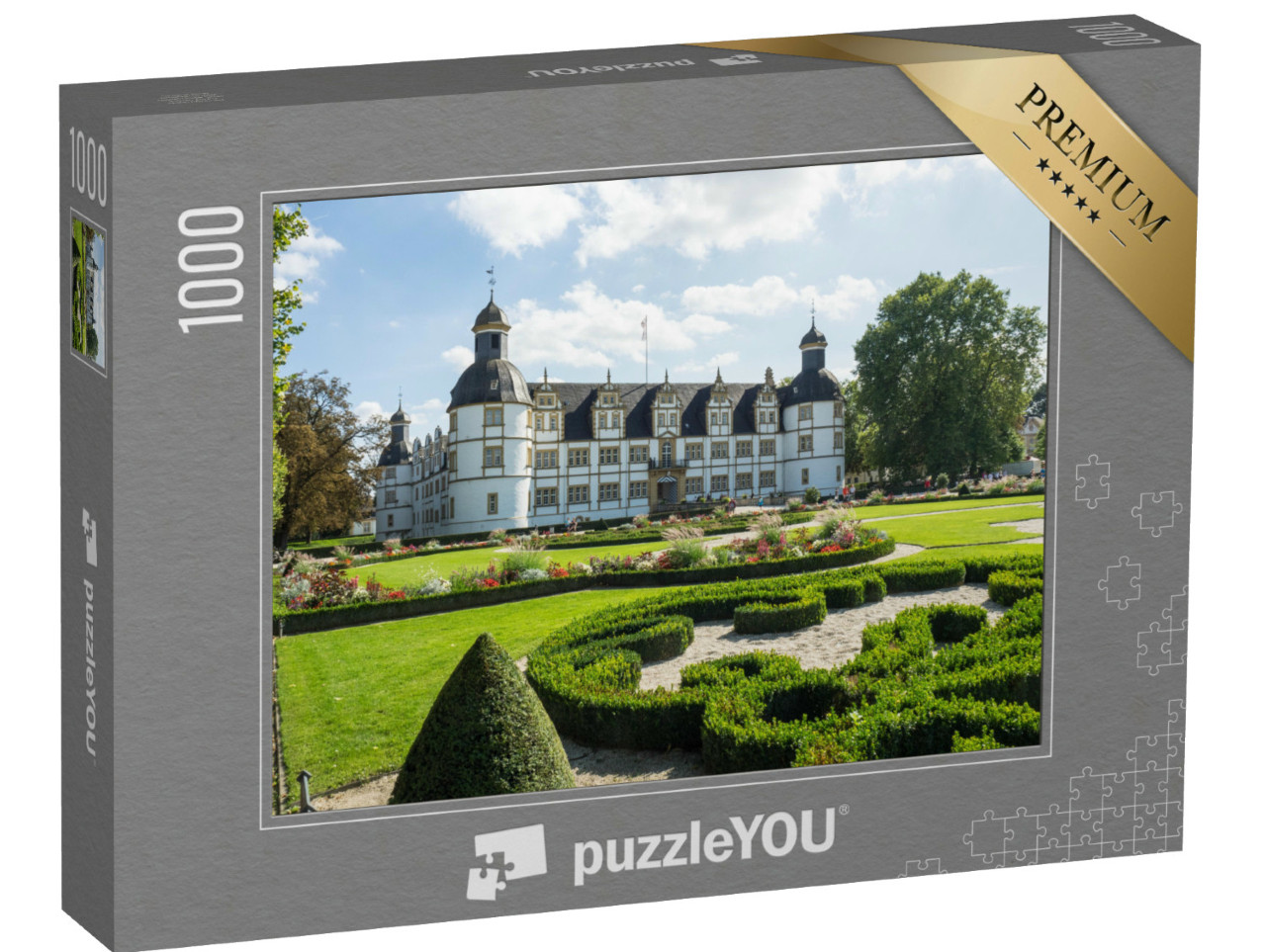 Puzzle 1000 Teile „Weißes Schloss, Deutschland“