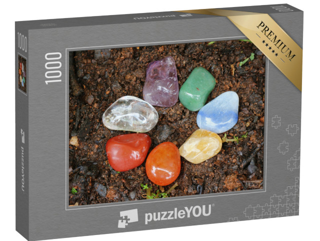 Puzzle 1000 Teile „Chakra-Steine“