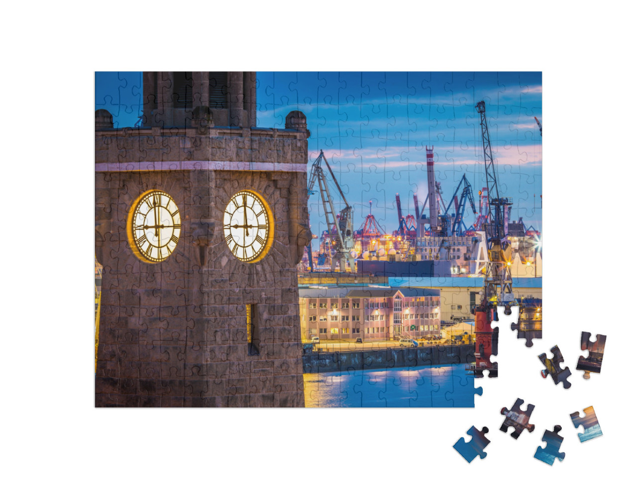 Puzzle 200 Teile „Hamburg “