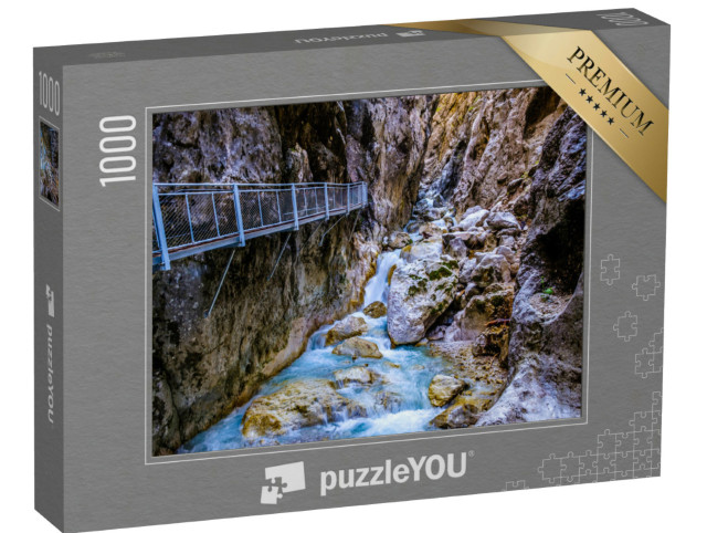 Puzzle 1000 Teile „Zugspitze - Höllentalschlucht“