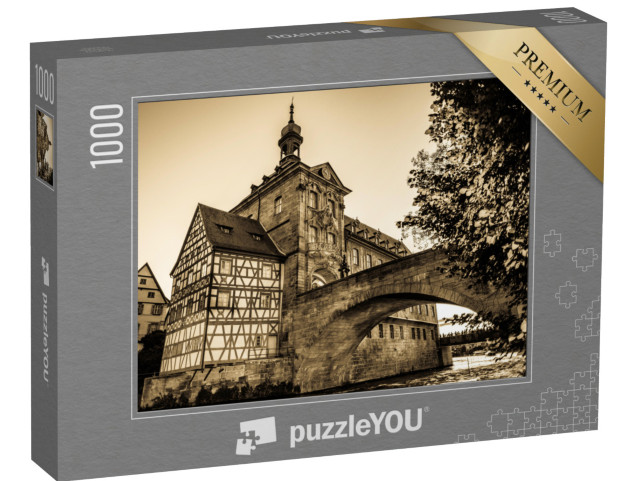 Puzzle 1000 Teile „Altes Rathaus von Bamberg, Deutschland“