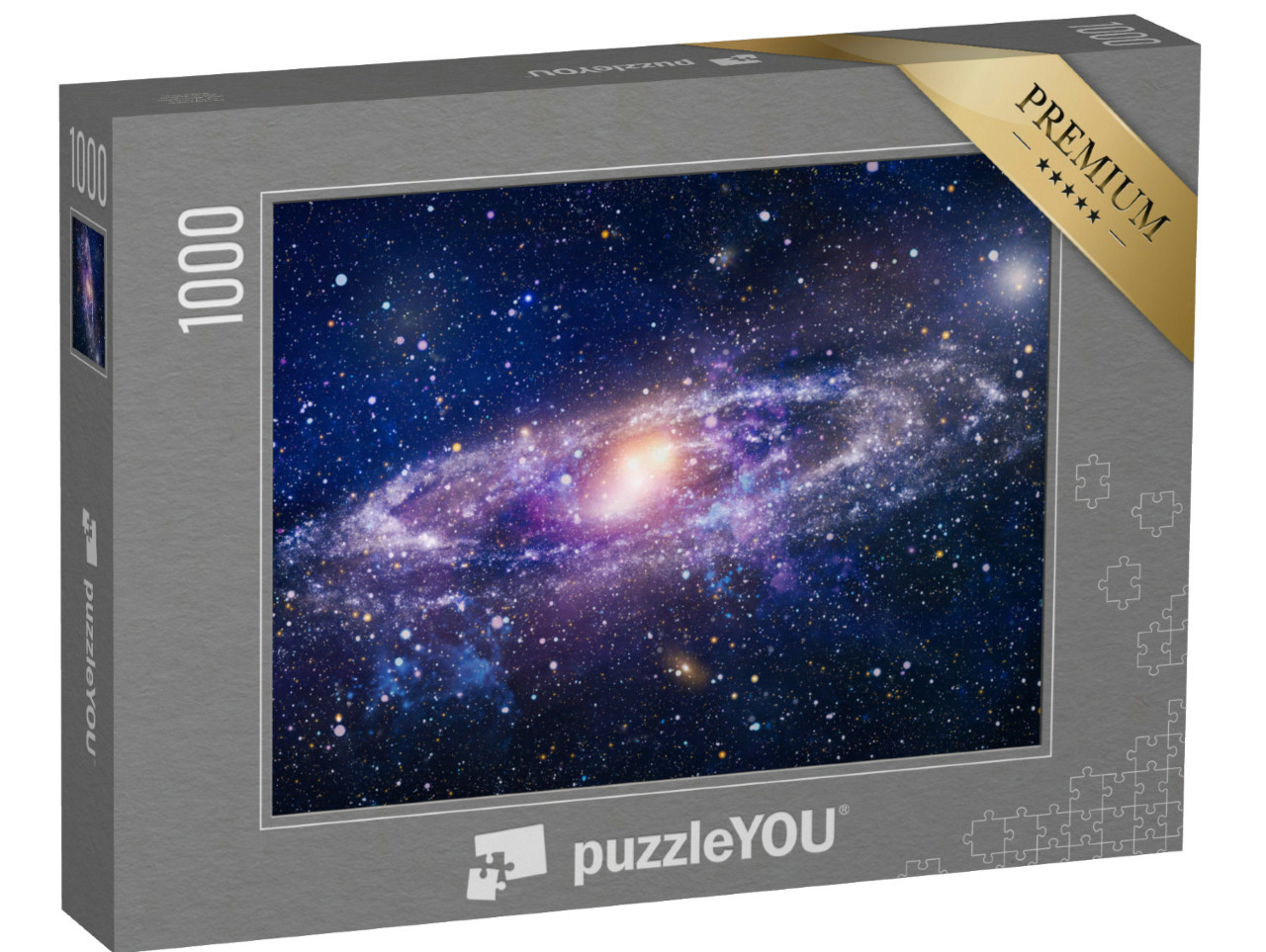 Puzzle 1000 Teile „Schönheit des Weltraums mit Planeten, Sternen und Galaxien“