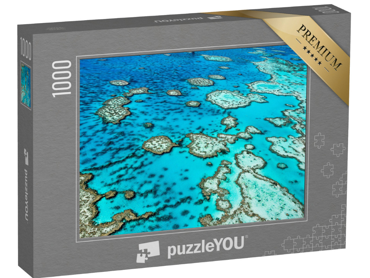 Puzzle 1000 Teile „Das Great Barrier Reef in Queensland, Australien“