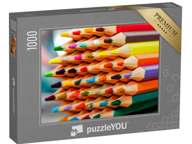 Puzzle 1000 Teile „Buntstifte“