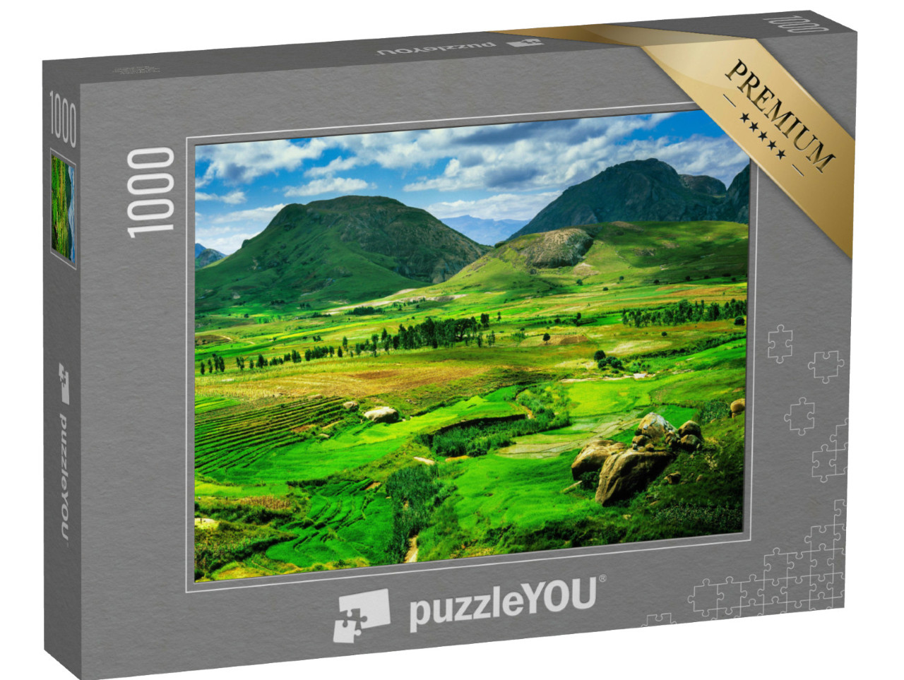 Puzzle 1000 Teile „Landschaft in Madagaskar, Afrika“
