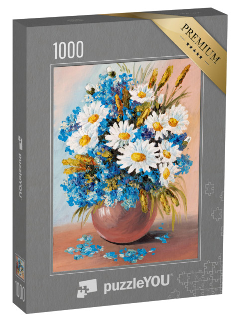 Puzzle 1000 Teile „Stillleben - ein Blumenstrauß“