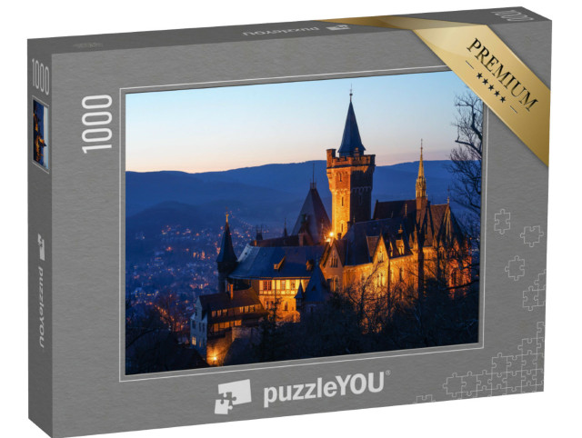 Puzzle 1000 Teile „Schloss Wernigerode, Deutschland“