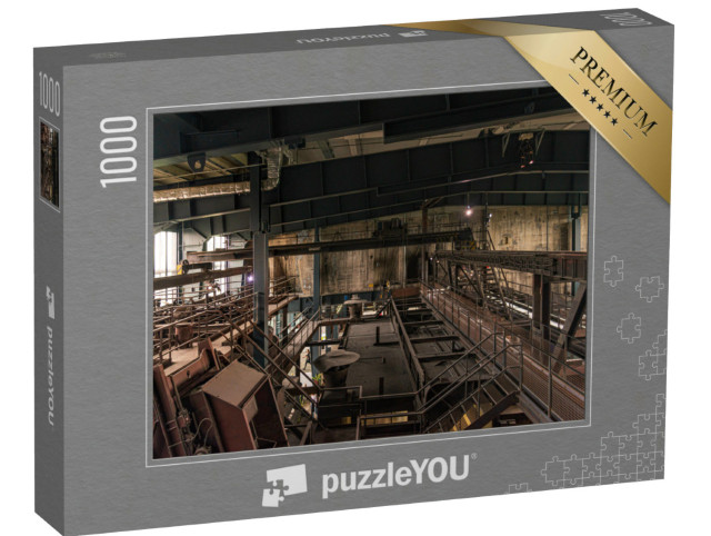 Puzzle 1000 Teile „Ruhrmuseum Zeche Zollverein: rostige Industriedenkmäler“