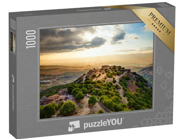 Puzzle 1000 Teile „Festung Nimrod in Israel“