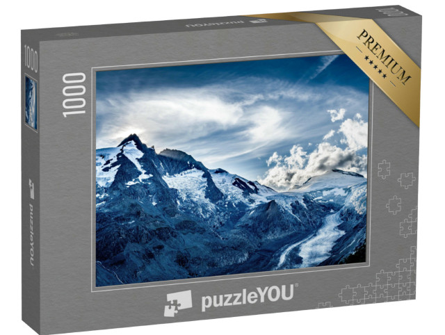 Puzzle 1000 Teile „Nationalpark Hohe Tauern mit Großglockner, Österreich“