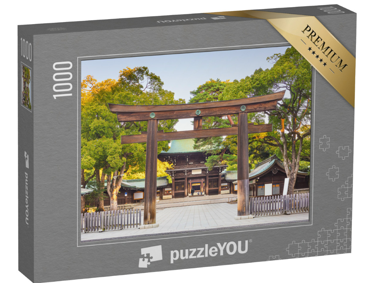 Puzzle 1000 Teile „Meiji-Schrein in Tokio, Japan“