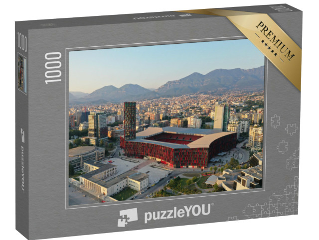 Puzzle 1000 Teile „Air Albania Stadion in Tirana“