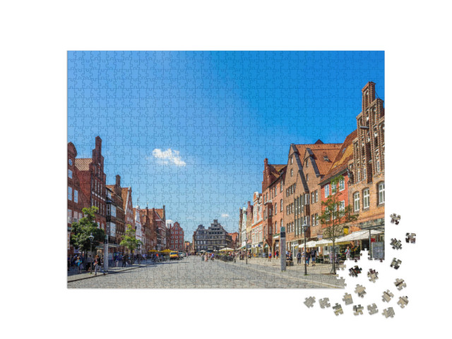 Puzzle 1000 Teile „Lüneburg“