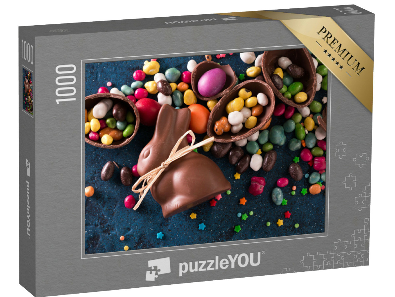 Puzzle 1000 Teile „Köstliche Süßigkeiten zu Ostern“