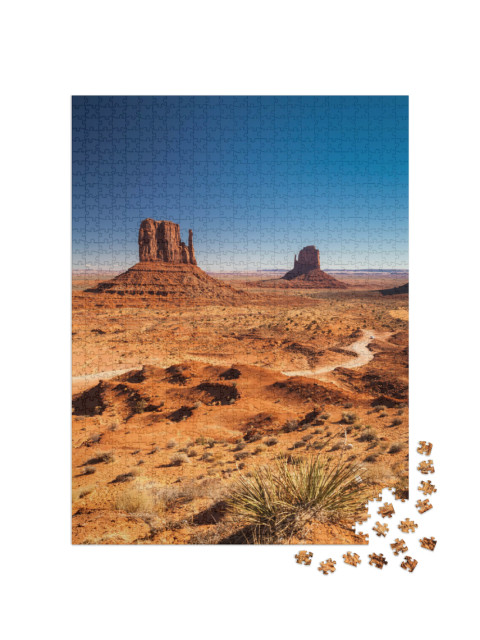 Puzzle 1000 Teile „Monument Valley, USA“